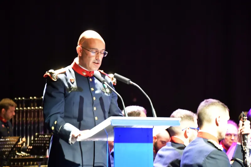 Éxito rotundo en el concierto de la Unidad de Música de la Guardia Real organizado por la Diócesis
