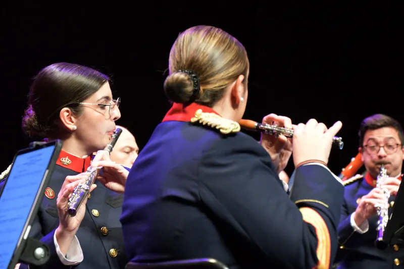 Éxito rotundo en el concierto de la Unidad de Música de la Guardia Real organizado por la Diócesis