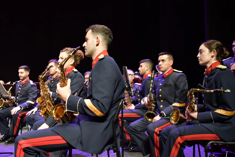 Éxito rotundo en el concierto de la Unidad de Música de la Guardia Real organizado por la Diócesis