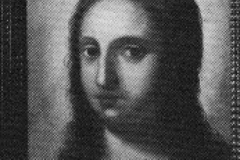 Pintura de Cristo Salvador de la Capilla de San Bartolomé de Toro