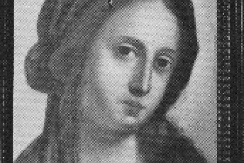 Pintura de la Virgen María de la Capilla de San Bartolomé de Toro