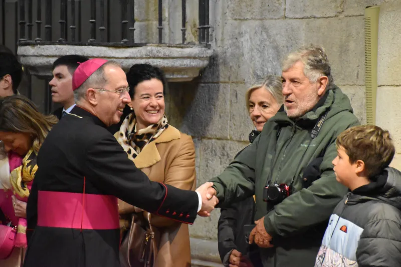 El obispo, Fernando Valera llama a Zamora a entrar en la Semana Santa con esperanza y caridad