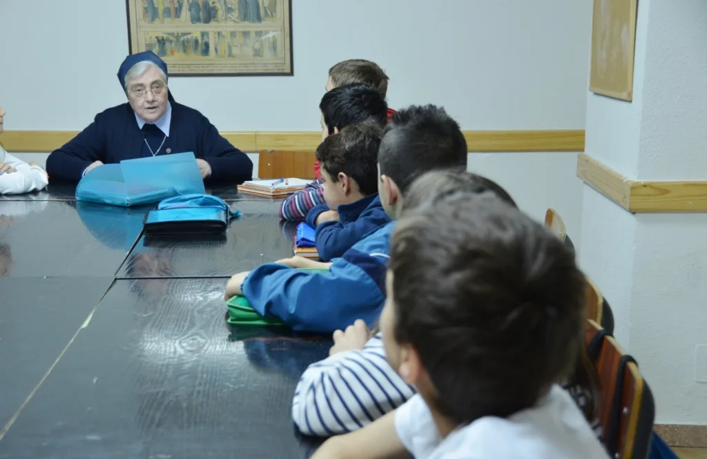 Sesión de catequesis en Zamora
