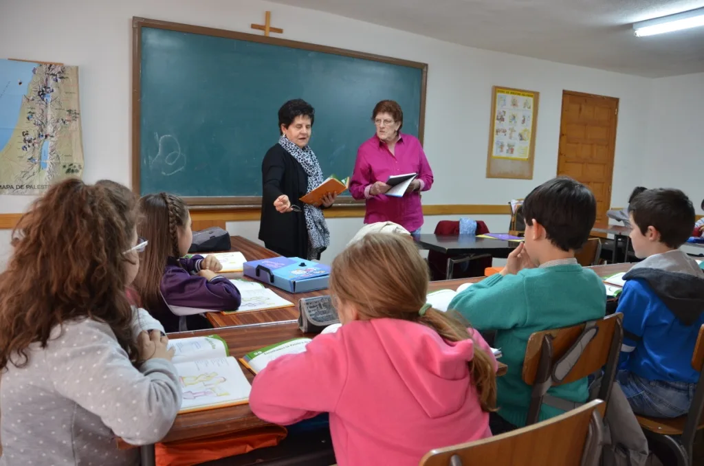 Sesión de catequesis en Zamora