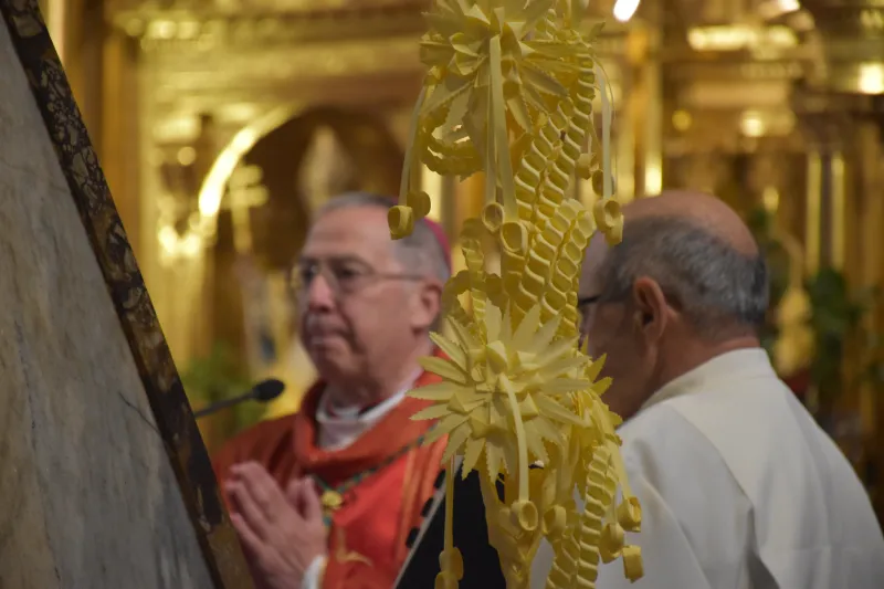 El obispo, Fernando Valera llama a Zamora a entrar en la Semana Santa con esperanza y caridad