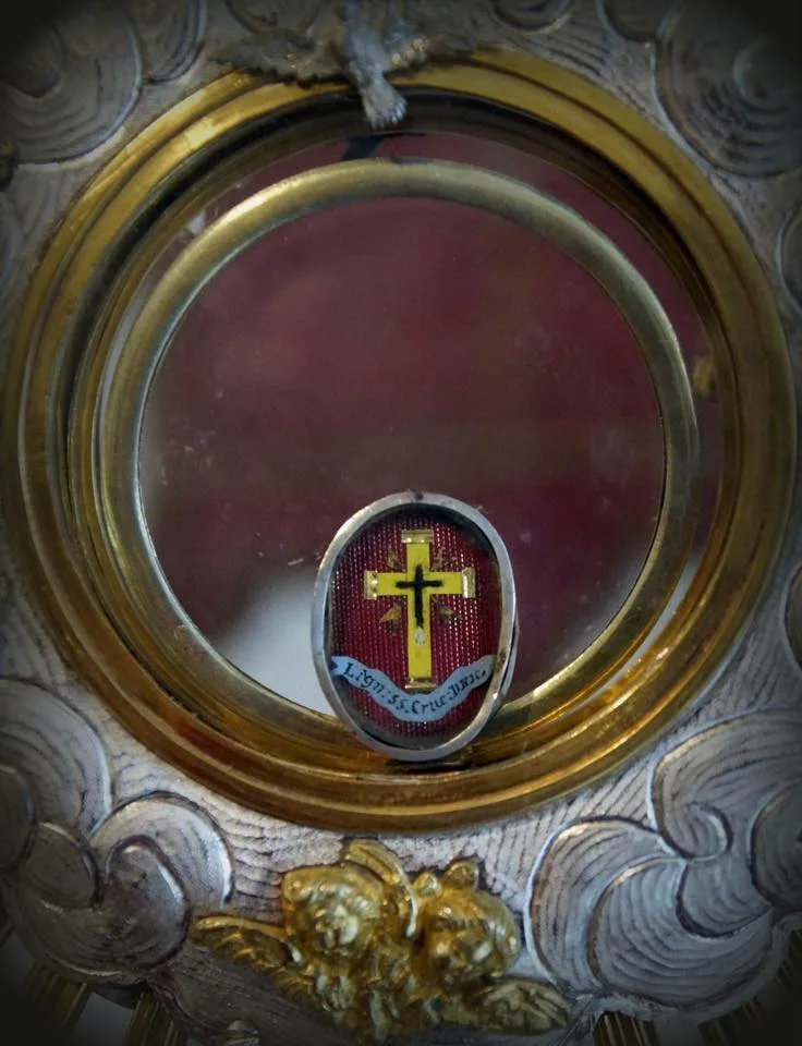 Detalle del Lignum Crucis