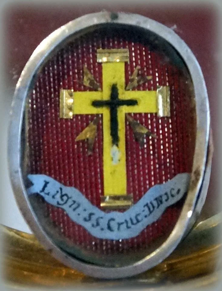 Detalle del Lignum Crucis