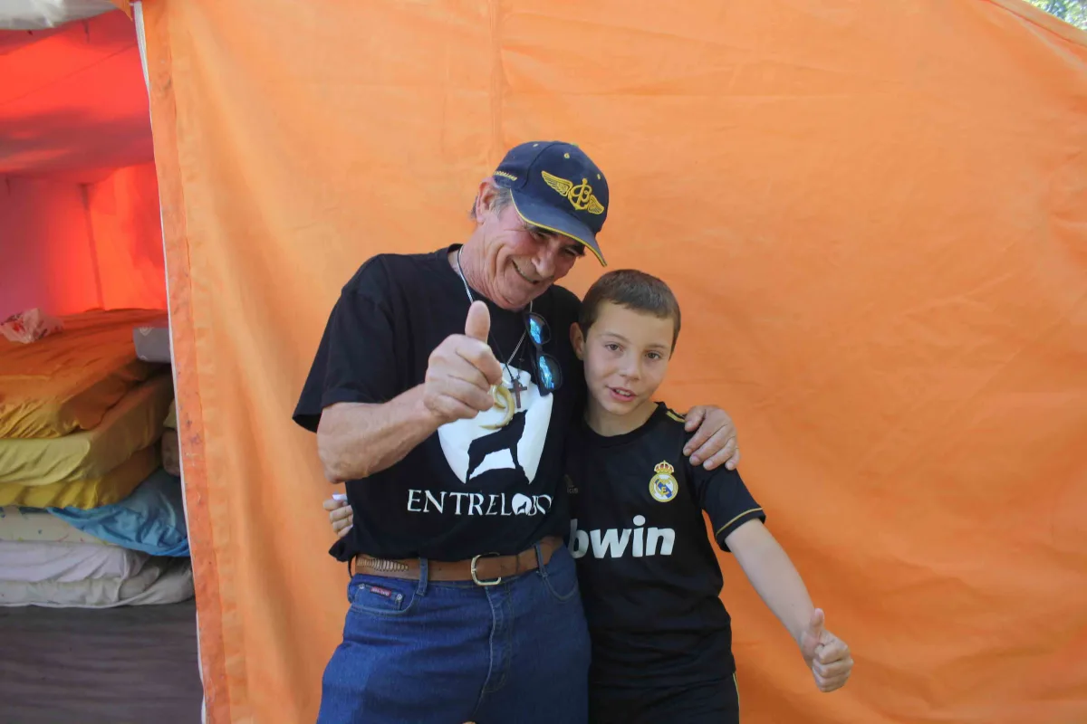 El "niño lobo" en el Campamento Diocesano
