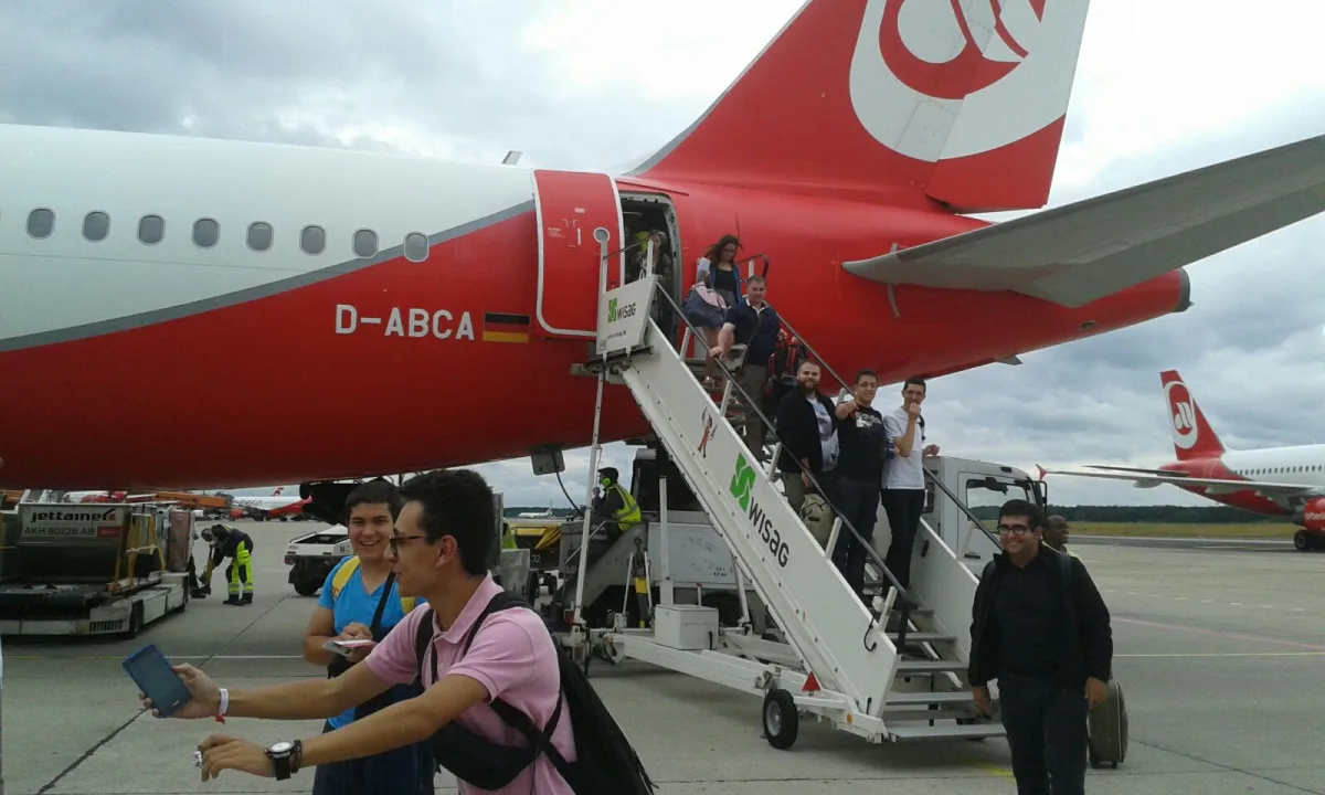Aterrizando