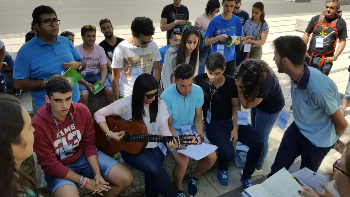 Cantando