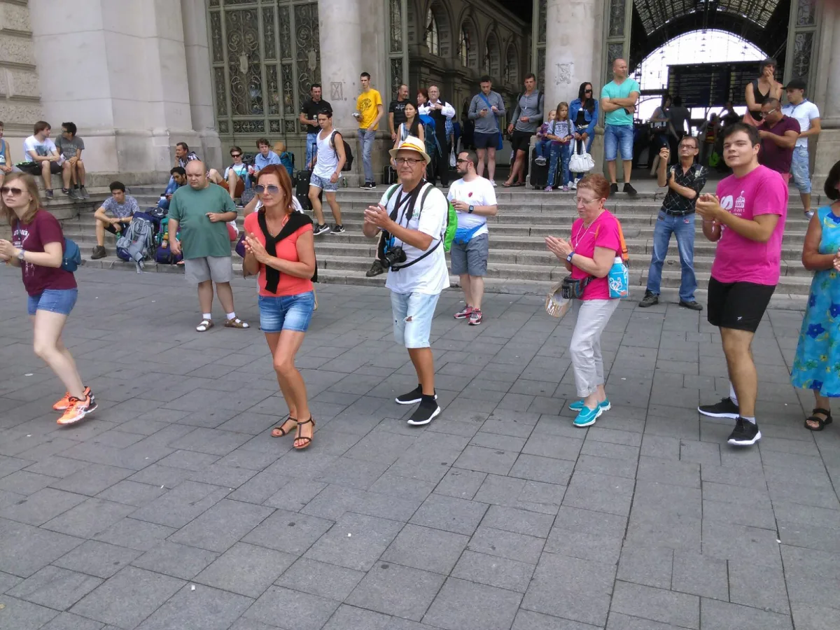 Grupo neocatecumenal en Budapest