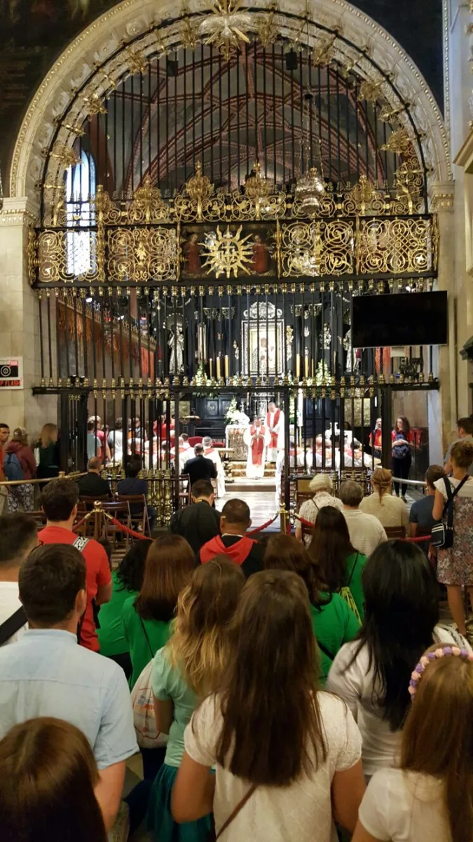 En el santuario