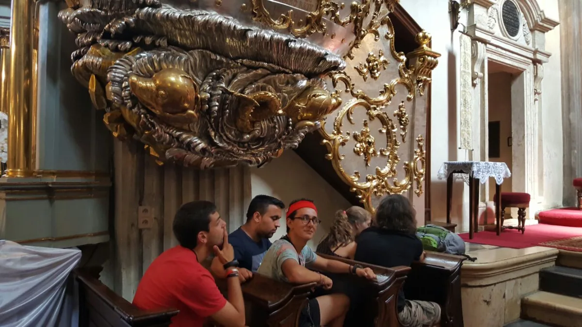 Misa del grupo en Cracovia