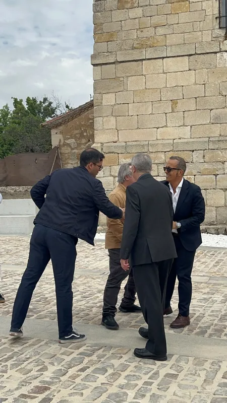 Inaugurado el nuevo paso peatonal que une la Puerta del Obispo y los Jardines de Baltasar Lobo
