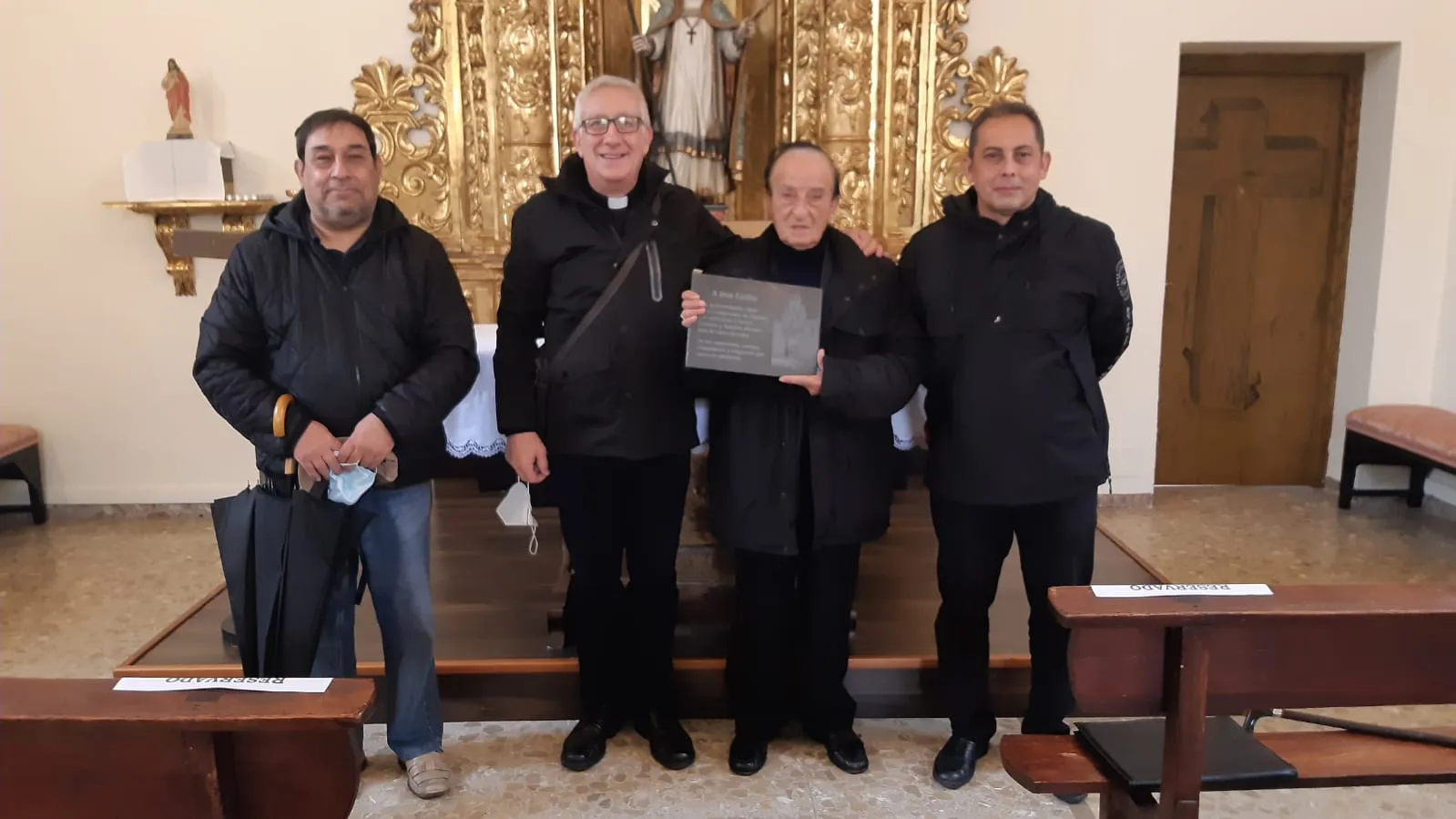 Homenaje a D. Emilio, el último capellán del cementerio municipal de Zamora