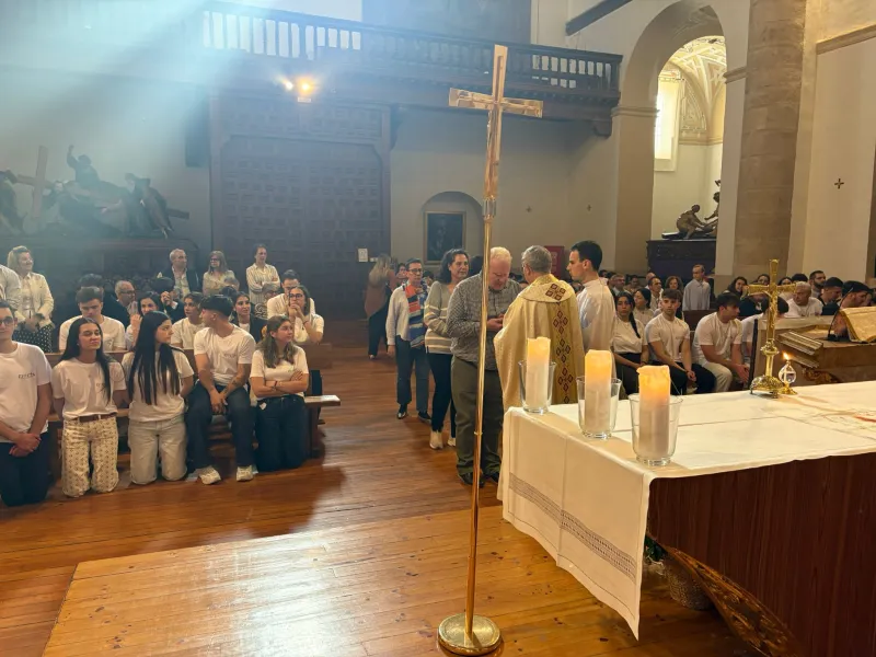 El obispo, Fernando Valera, invita a los jóvenes de Effetá a abrirse al amor de Dios