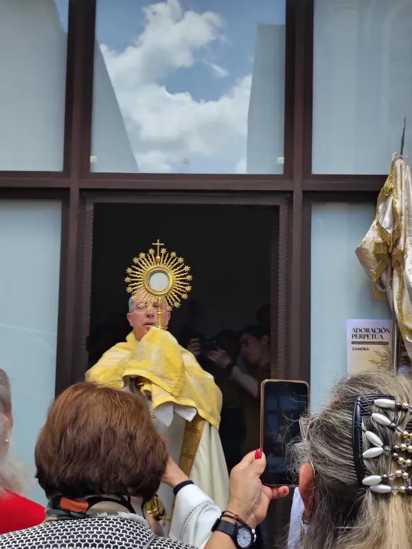 La diócesis de Zamora abre un nuevo faro de oración en la Capilla de Adoración Perpetua
