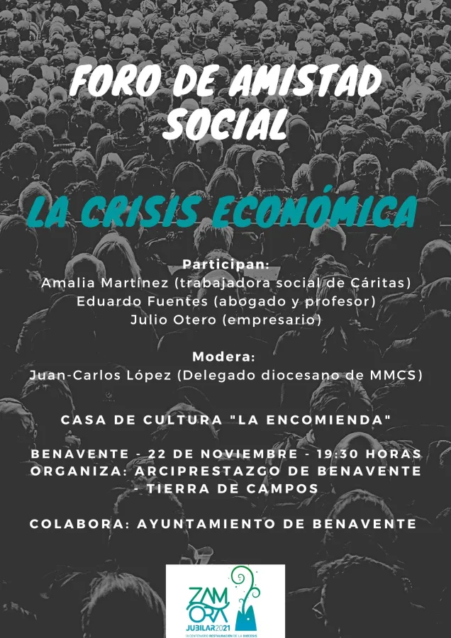 La crisis económica, a debate en Benavente