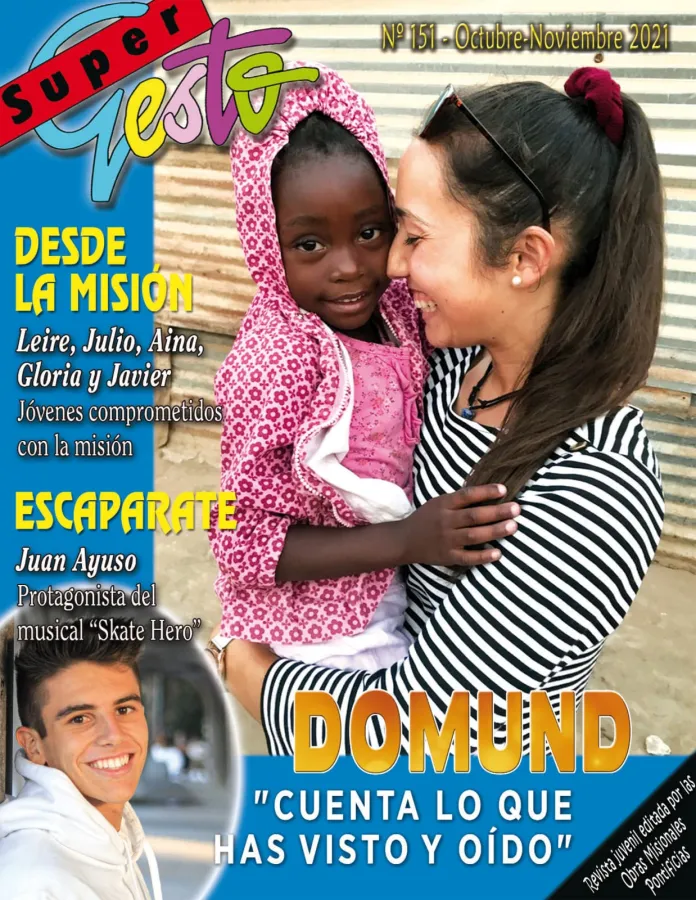 Una joven zamorana, portada de "Super Gesto"