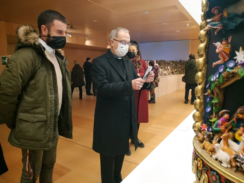 El obispo visita los nacimientos zamoranos