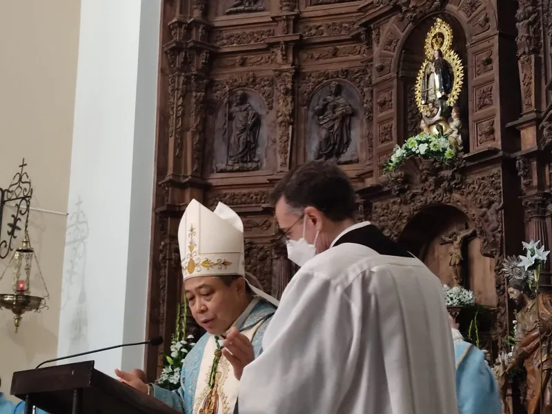 Bernardito Auza, nuncio de Su Santidad el Papa, preside en Villalpando la fiesta de la Inmaculada