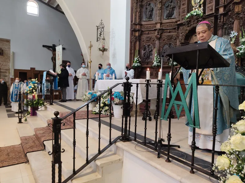 Bernardito Auza, nuncio de Su Santidad el Papa, preside en Villalpando la fiesta de la Inmaculada
