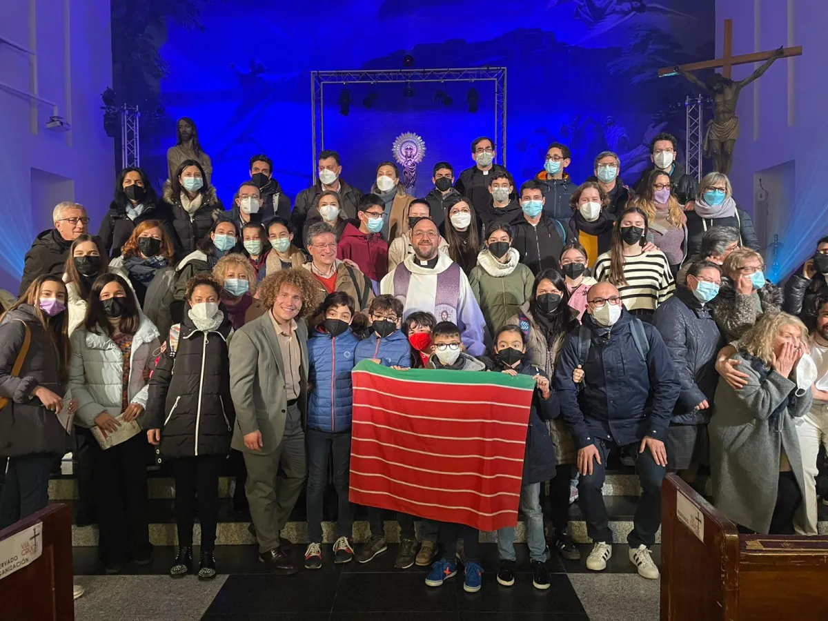 Las delegaciones de Familia y Juventud asisten a "VIA CRUCIS EL MUSICAL" en Madrid