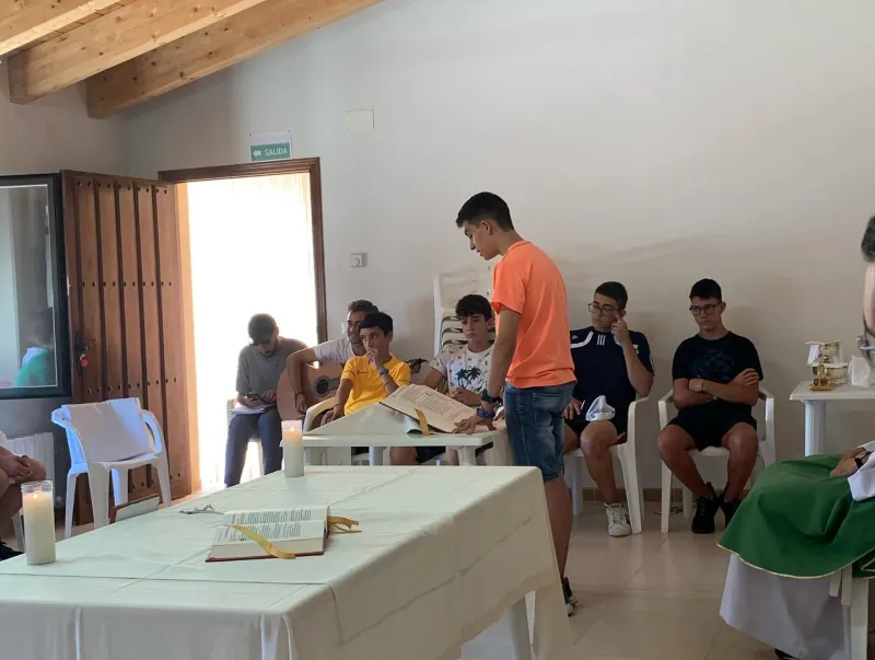18 chavales buscando respuestas desde la fe: El seminario concluye su primer campamento vocacional.