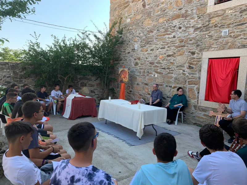 18 chavales buscando respuestas desde la fe: El seminario concluye su primer campamento vocacional.