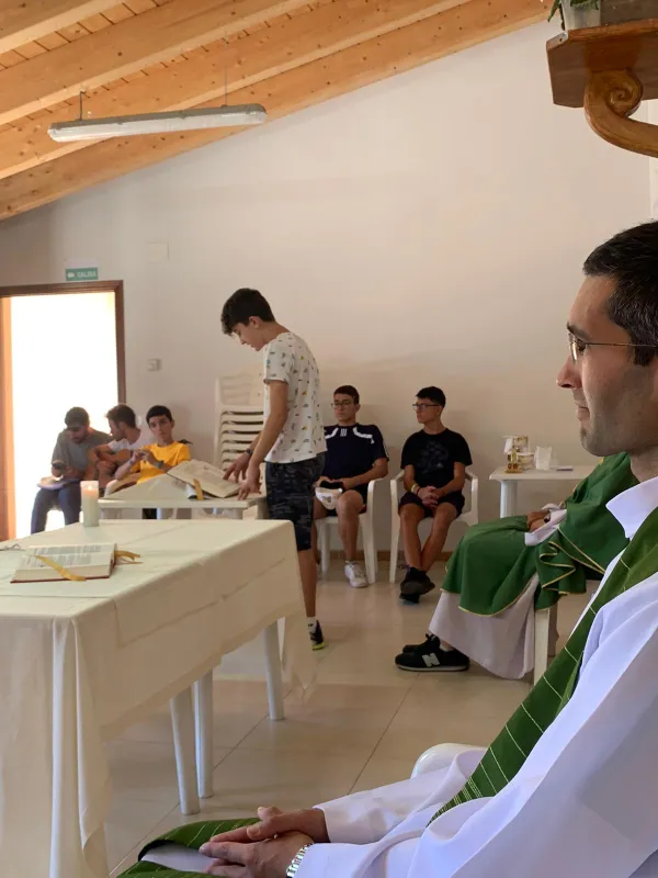 18 chavales buscando respuestas desde la fe: El seminario concluye su primer campamento vocacional.
