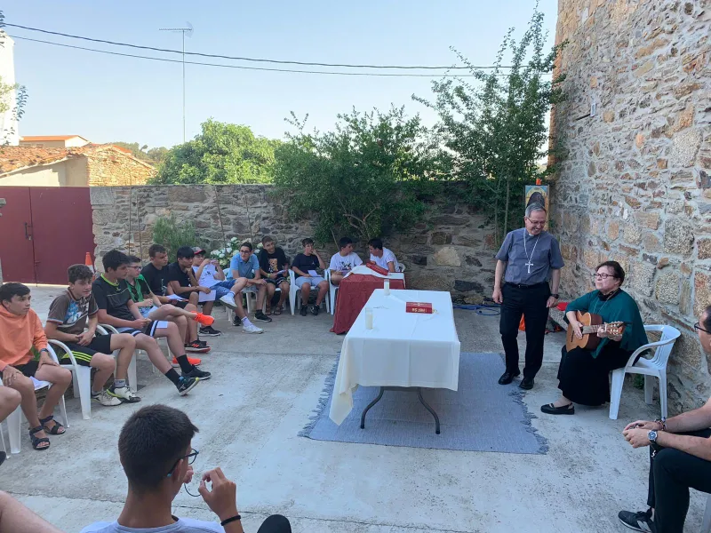 18 chavales buscando respuestas desde la fe: El seminario concluye su primer campamento vocacional.