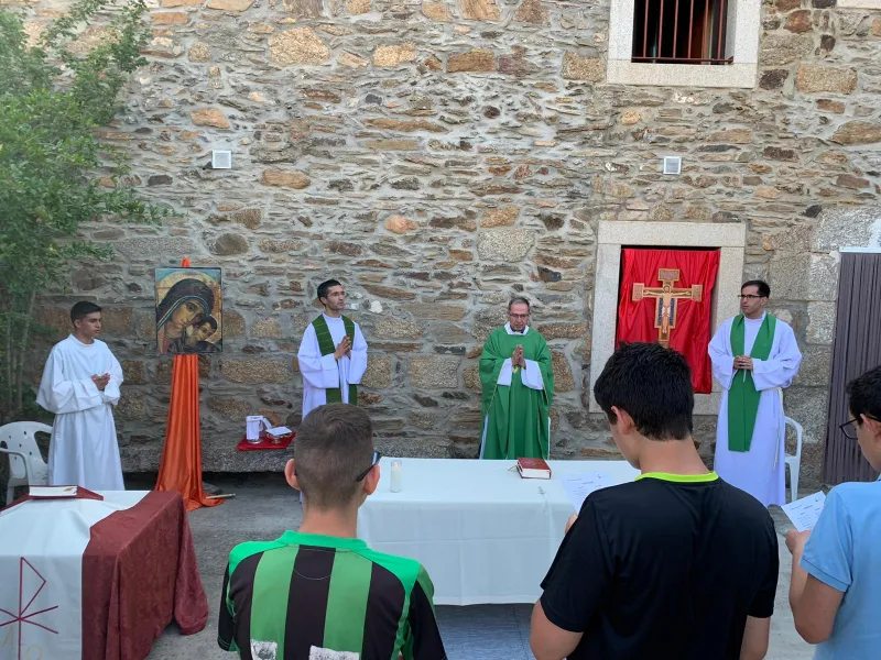 18 chavales buscando respuestas desde la fe: El seminario concluye su primer campamento vocacional.