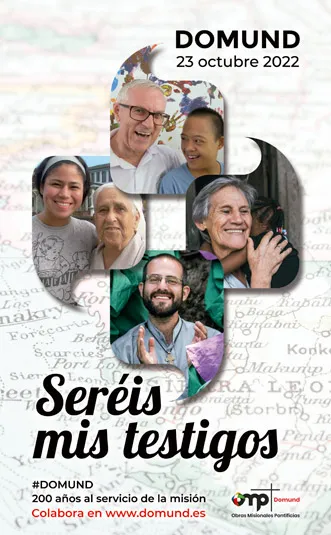 Los misioneros, testigos del amor de Dios por todo el mundo