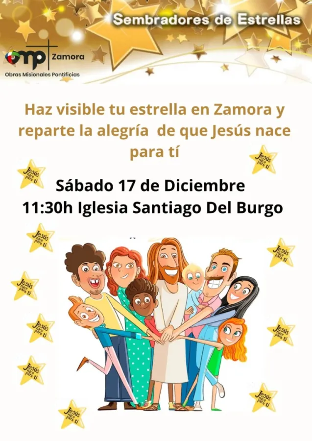 "Jesús nace para ti, feliz Navidad"