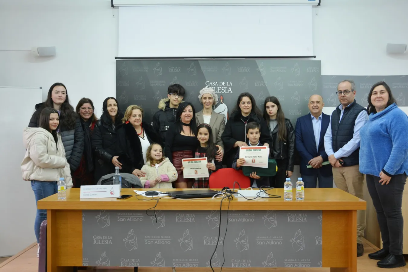 Entrega de premios de la delegación diocesana de enseñanza.