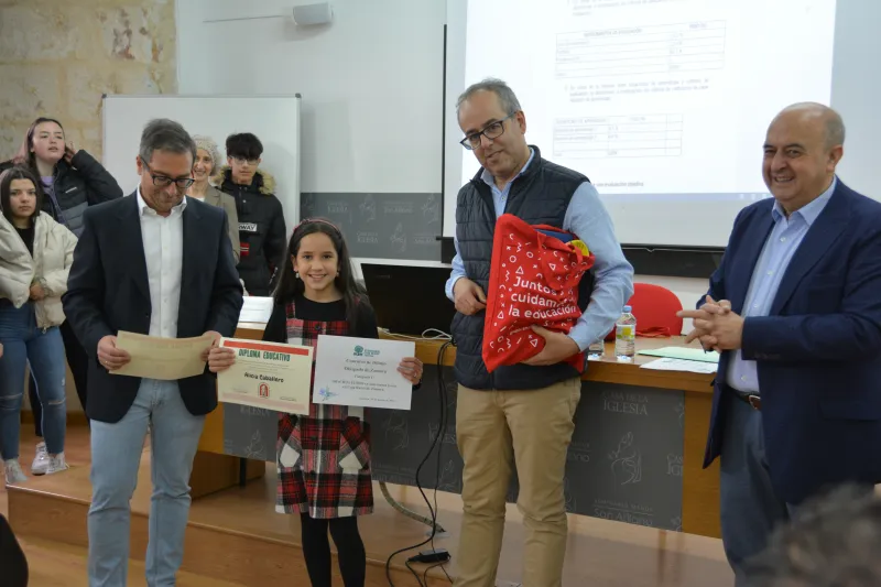 Entrega de premios de la delegación diocesana de enseñanza.