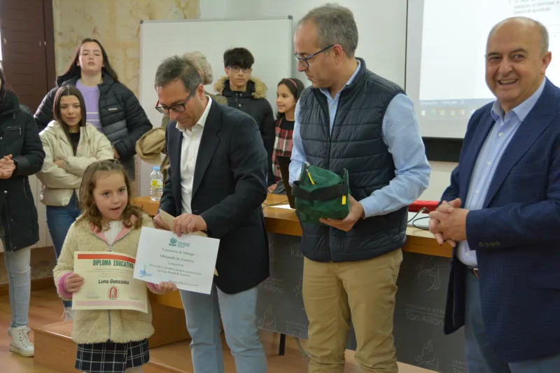 Entrega de premios de la delegación diocesana de enseñanza.