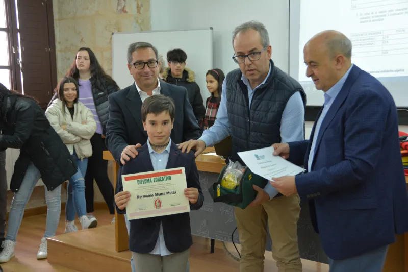 Entrega de premios de la delegación diocesana de enseñanza.
