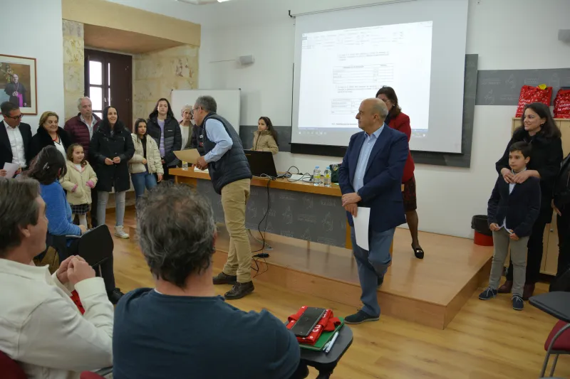 Entrega de premios de la delegación diocesana de enseñanza.