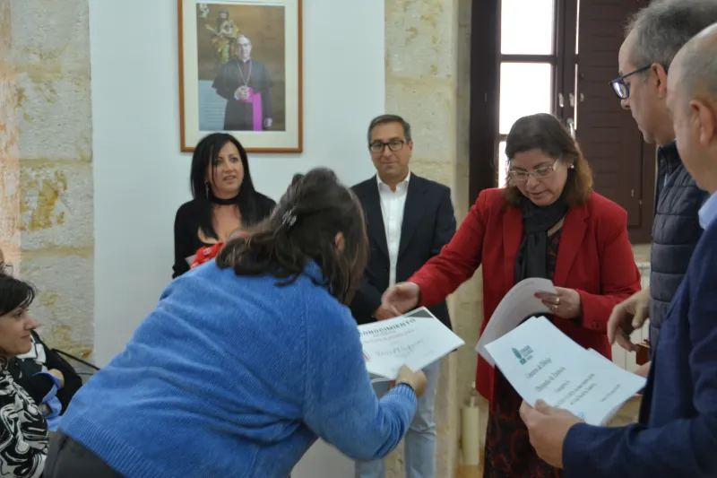 Entrega de premios de la delegación diocesana de enseñanza.