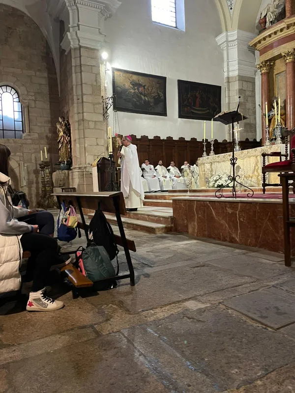 Convivencia de confirmandos en el Seminario