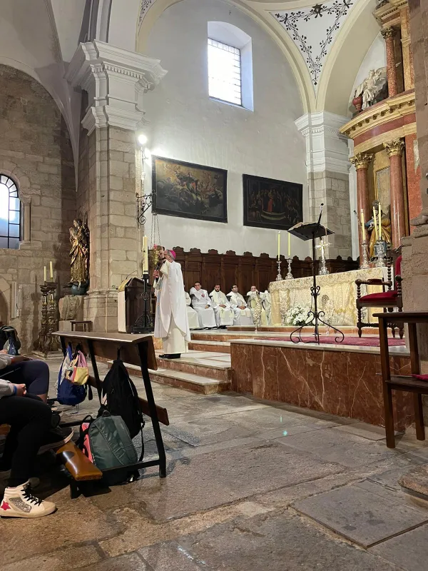 Convivencia de confirmandos en el Seminario