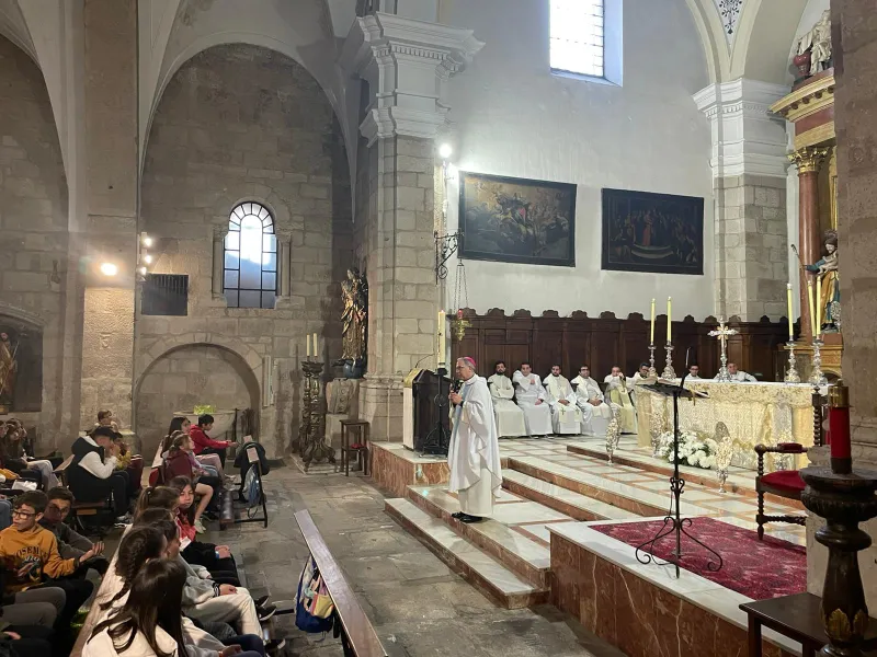Convivencia de confirmandos en el Seminario