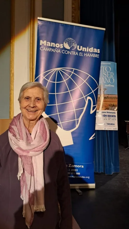 "La educación es el primer paso para salir de la pobreza", Carmen Morales, misionera