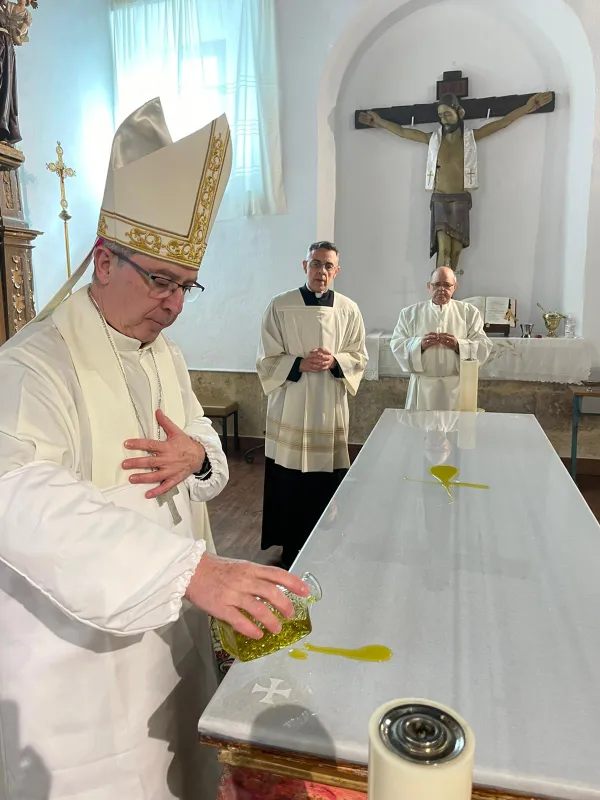 La iglesia de El Cubo reabre sus puertas