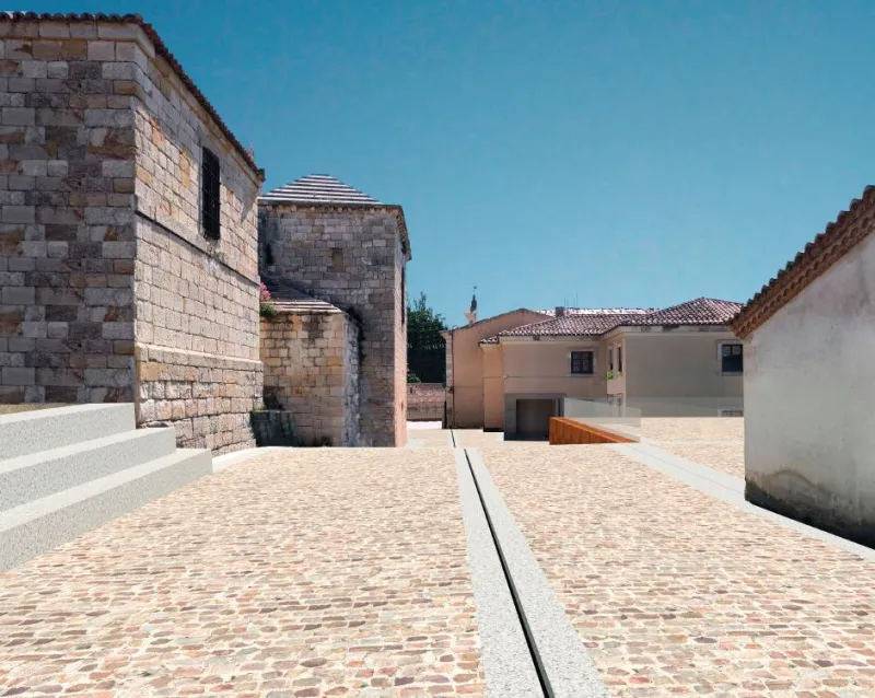El Ayuntamiento y el Obispado presentan el anteproyecto de la calle trasera de la catedral