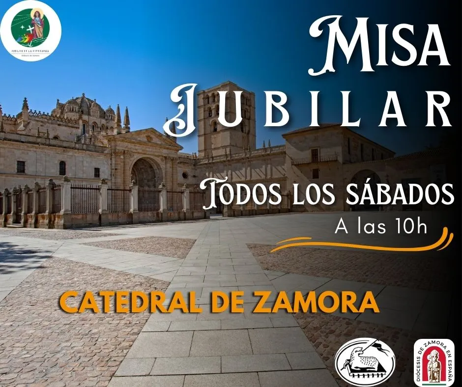 Misa jubilar, los sábados en la catedral