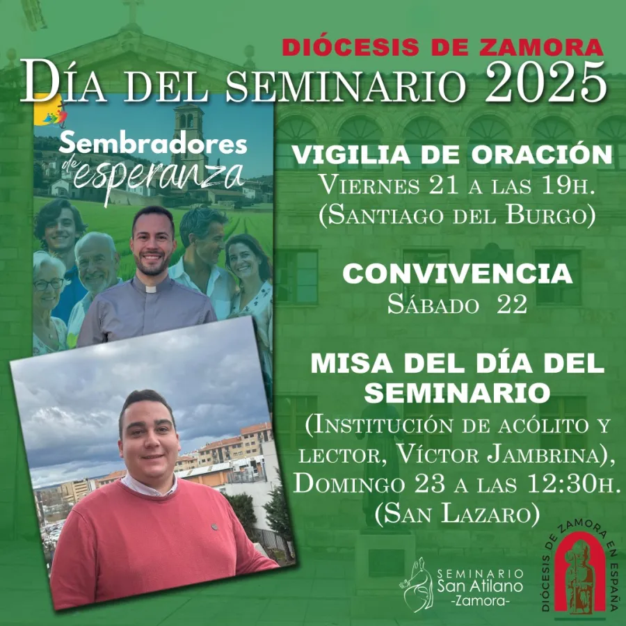 Día del Seminario en la Diócesis, 23 de marzo