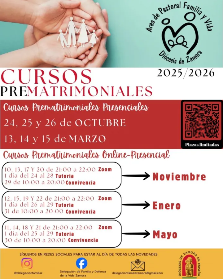 La Diócesis de Zamora refuerza su pastoral familiar con nuevas iniciativas