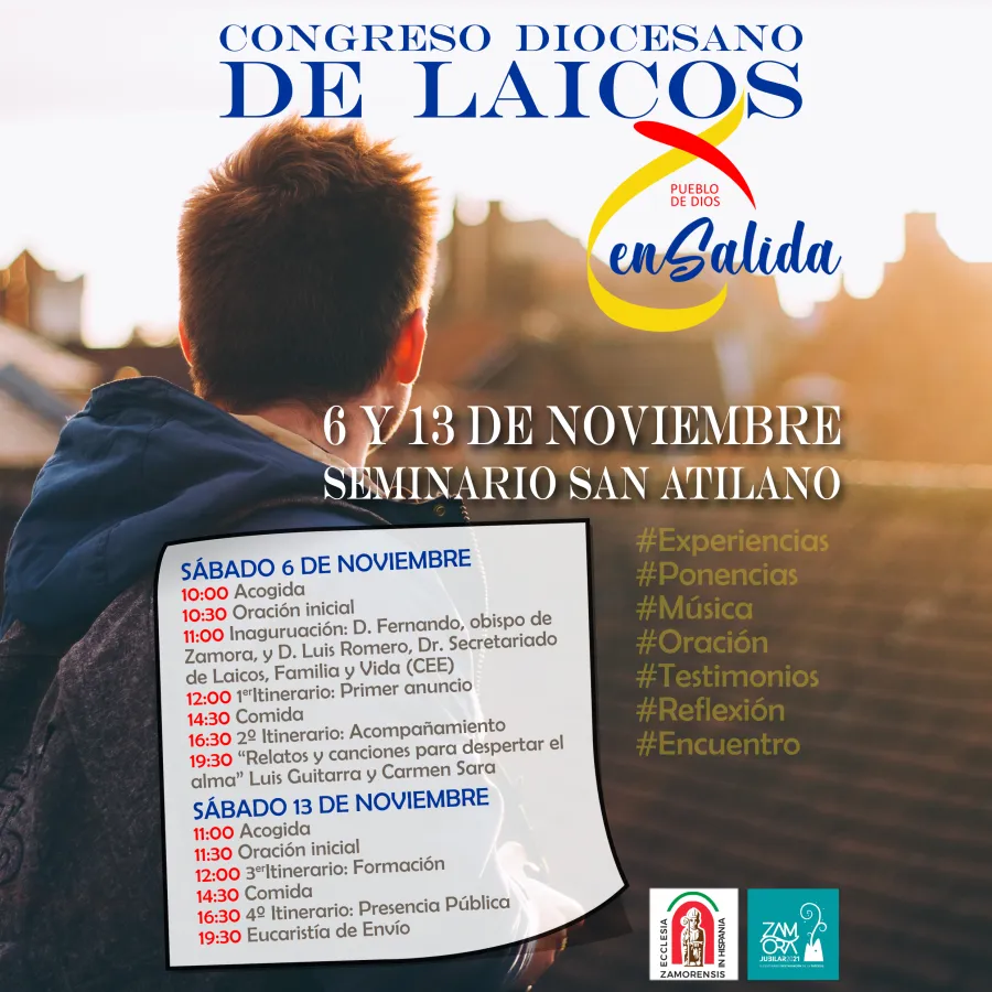 El Congreso de Laicos reunirá a 200 personas el sábado en Zamora